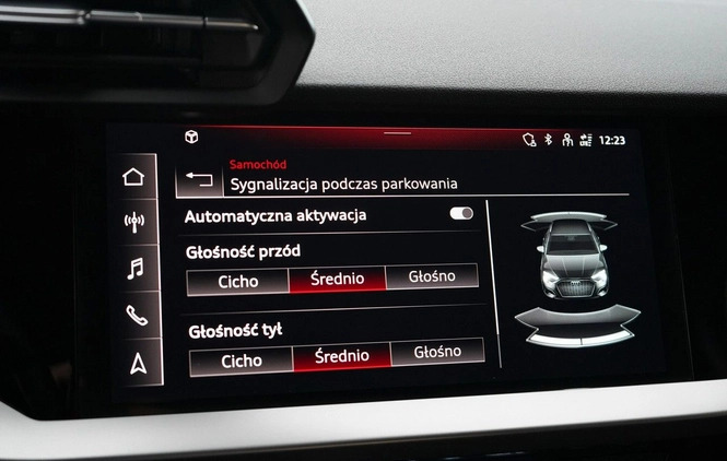 Audi A3 cena 114950 przebieg: 14217, rok produkcji 2023 z Sławno małe 704